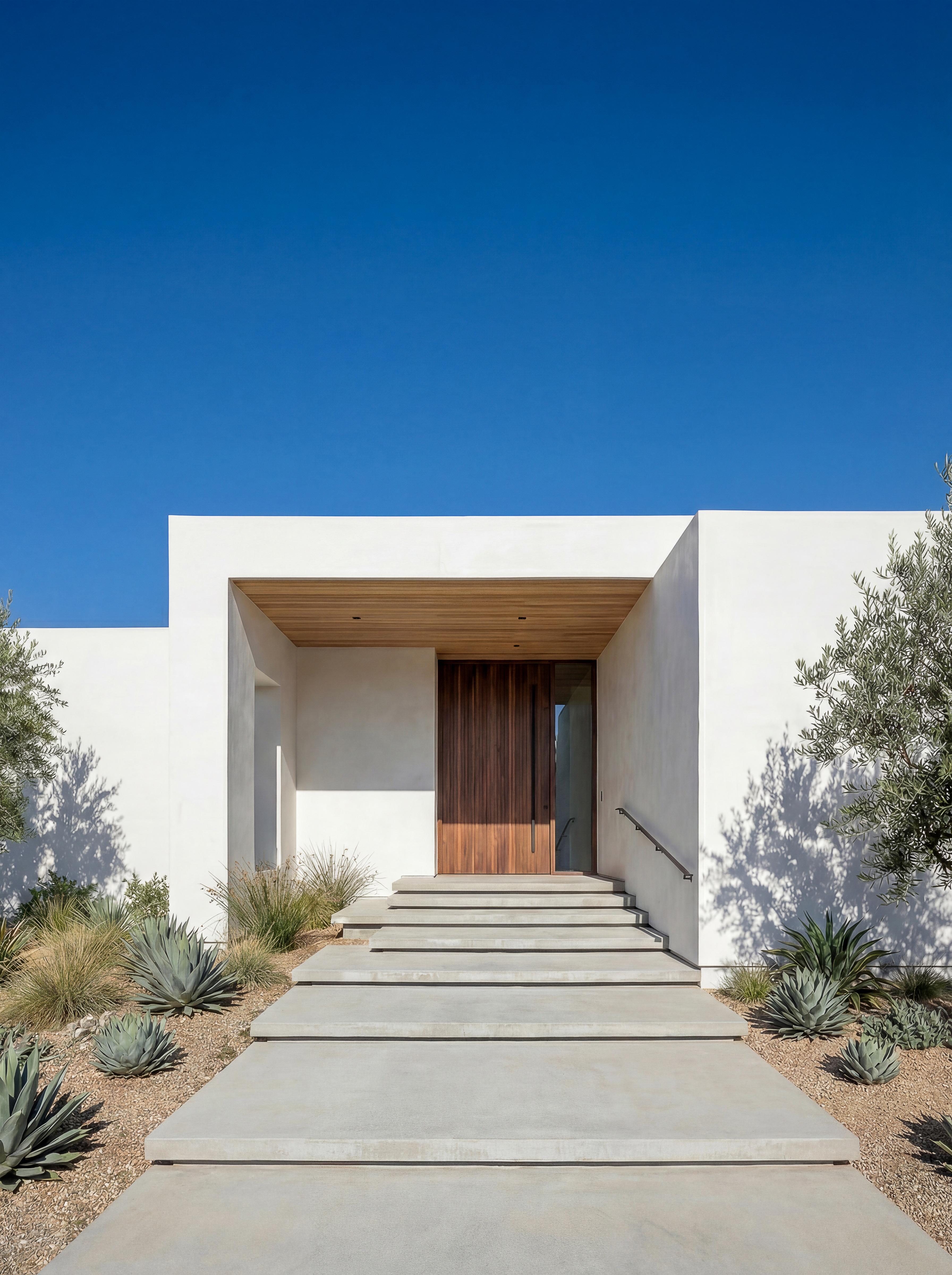 Sierra Blanca Residence — Approaching to Entry